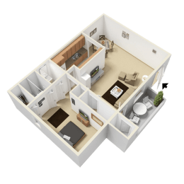 One Bedroom One Bath