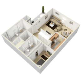 Two Bedroom Two Bath
