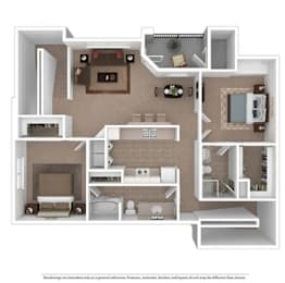 Oakmont 1st floor B4 1151 sqft at The Club at Coldwater Springs in Avondale Arizona