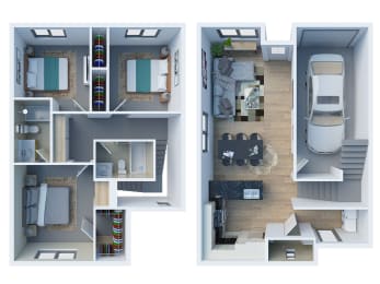 San Mateo 3 Bedroom