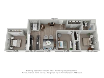 3 bed 1 bath at Springwood Gardens, Connecticut, 06053