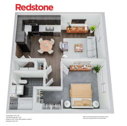 Floor Plan Apts 203, 303, 403, 503