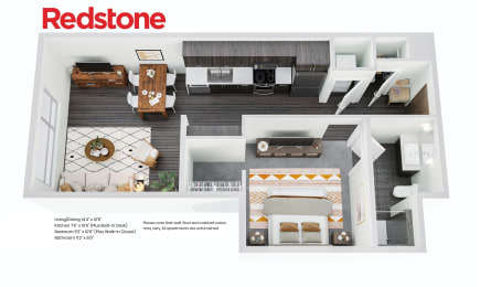 Floor Plan Apts 218, 302, 418, 502