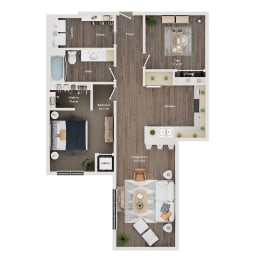 a1 floor plan studio apartments for rent
