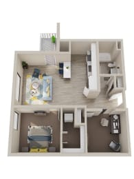  Floor Plan B1
