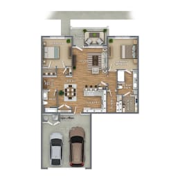  Floor Plan Captiva - C3