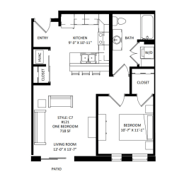 the west edge floor plan a12