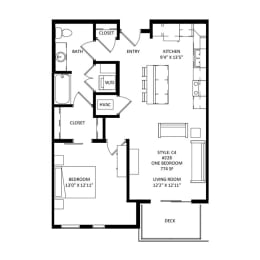 the west edge floor plan a16