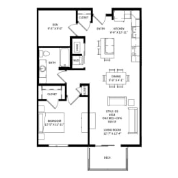 the west edge floor plan a17