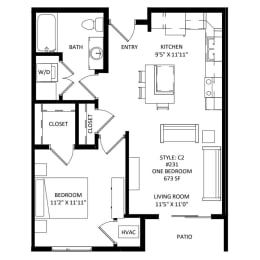 the west edge floor plan a6