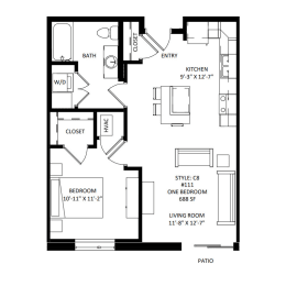 the west edge floor plan a7