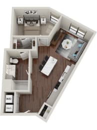 Waterford Bluffs Apartments A7 Floor Plan
