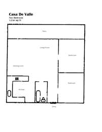 the floor plan