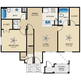  Floor Plan B2