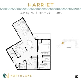 Floor Plan  Harriet