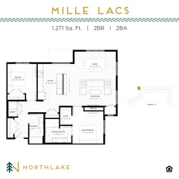 Floor Plan  Mille Lacs