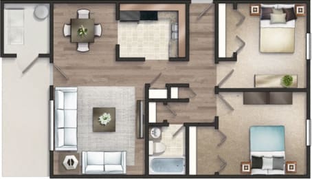 Floor Plan  Terrace 31 Apartments Homes in Pelham Alabama