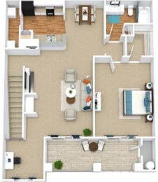 Floor Plan  Avenues of Inverness Apartment Homes Birmingham Alabama