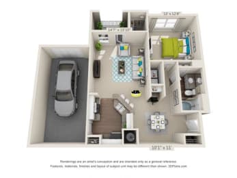 Floor Plan  The Oxmoor Apartments Homes in Birmingham Alabama
