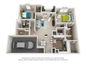 Floor Plan  The Oxmoor Apartments Homes in Birmingham Alabama