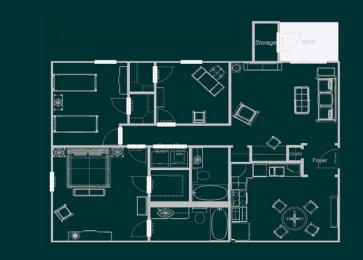 Floor Plan  Stoney Brook Apartments Homes in Fultondale Alabama