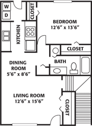 Floor Plan  Ascent Jones Valley Apartment homes Huntsville Alabama