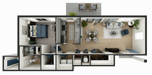 Floor Plan  Avondale Gardens Apartment Homes in Birmingham Alabama