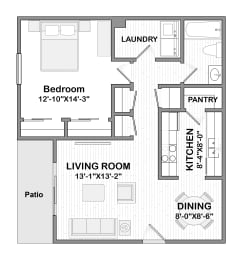 Floor Plan  Arbor Place Apartments Homes in Opelika Alabama