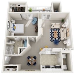 Floor Plan  Avenues of Lakeshore Apartments Birmingham Alabama