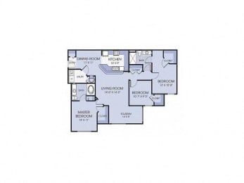 Floor Plan  Bermuda Estates at Ormond Beach FL Apartments