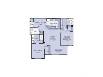Floor Plan  Bermuda Estates at Ormond Beach FL Apartments