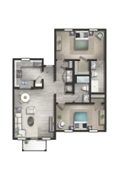 Floor Plan  The Reserve of Foley Apartments Homes in Foley Alabama