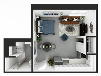 Floor Plan  Market Lofts on Third Apartments Homes Birmingham Alabama