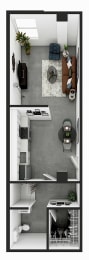 Floor Plan  Market Lofts on Third Apartments Homes Birmingham Alabama