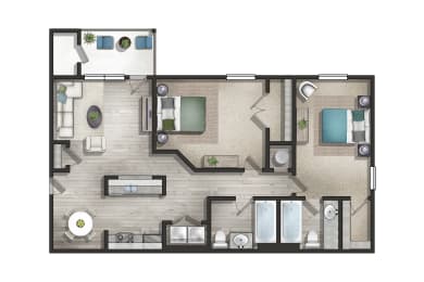 Floor Plan  The Reserve of Foley Apartments Homes in Foley Alabama