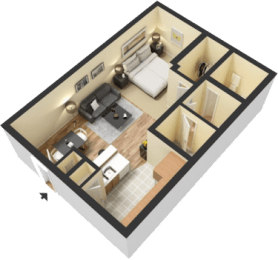 Floor Plan  Arbor Point Hillcrest Little Rock Arkansas Studio Apartments