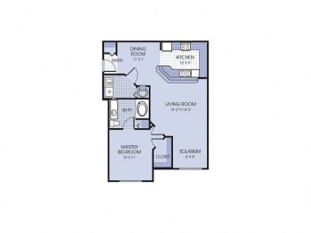 Floor Plan  Bermuda Estates at Ormond Beach FL Apartments