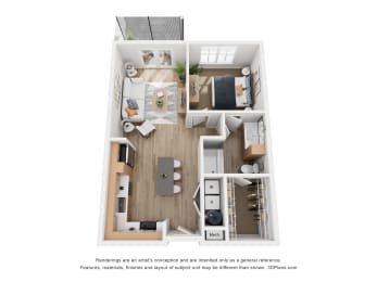 Floor Plan  Tapestry Headwaters Apartments in  Kissimmee, FL