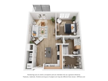 Floor Plan  Tapestry Headwaters Apartments in Kissimmee, FL
