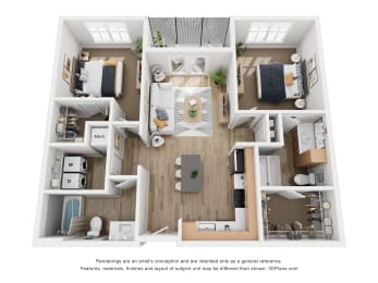 Floor Plan  Tapestry Headwaters Apartments in  Kissimmee, FL