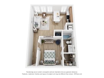 Floor Plan  Tapestry Nona Apartments Homes in Orlando, Florida