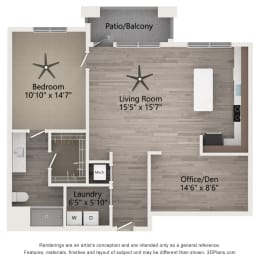 Floor Plan  Tapestry Overbrook Apartments in Mcdonough Georgia