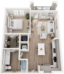 Floor Plan  Floor Plan at Tapestry University Park Apartments Homes Sarasota, Florida