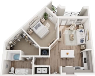 Floor Plan  Floor Plan at Tapestry University Park Apartments Homes Sarasota, Florida