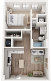 Floor Plan  Tapestry University Park Apartments Homes Sarasota, Florida