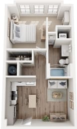 Floor Plan  Floor Plan at Tapestry University Park Apartments Homes Sarasota, Florida