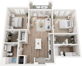 Floor Plan  Floor Plan at Tapestry University Park Apartments Homes Sarasota, Florida