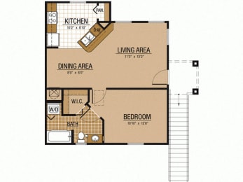 Floor Plan  Legacy at Crystal Lake Port Orange Florida Apartments Homes
