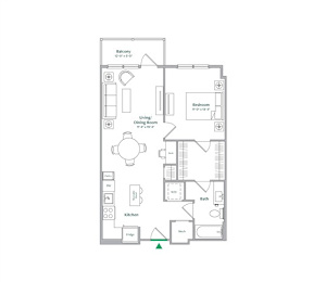 A15 Floor Plan at The Ace, Richmond, 23230