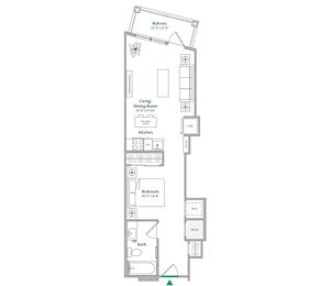 S13 Floor Plan at The Ace, Virginia, 23230
